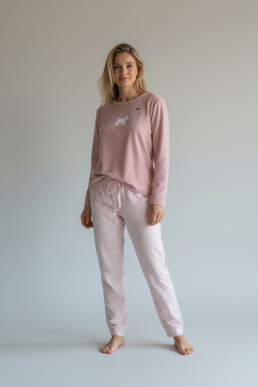Pijama Laika rosa